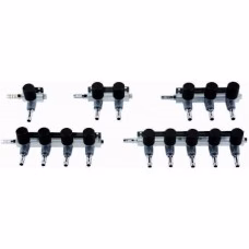 Luchtkraan 6 uitgangen