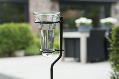 Nature glazen regenmeter op steel - Afbeelding 6