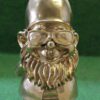 Tuinkabouter goud met gouden zonnebril - Afbeelding 2