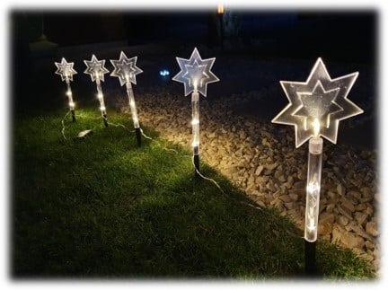 Tuinspies Ster LED 5 stuks