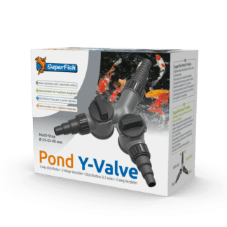 SuperFish Pond Y-Valve afsluiter