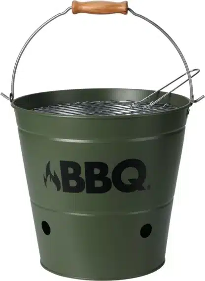 Barbecue Emmer Olijfgroen 26cm