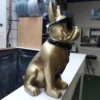 Bulldog goud zwarte zonnebril