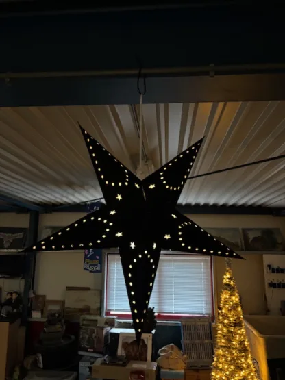 Kerstster verlicht 60cm
