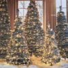 kunstkerstboom 150cm popup kerst verlichting