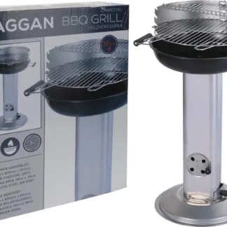 Vaggan BBQ rond op pilaar