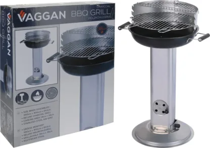 Vaggan BBQ rond op pilaar