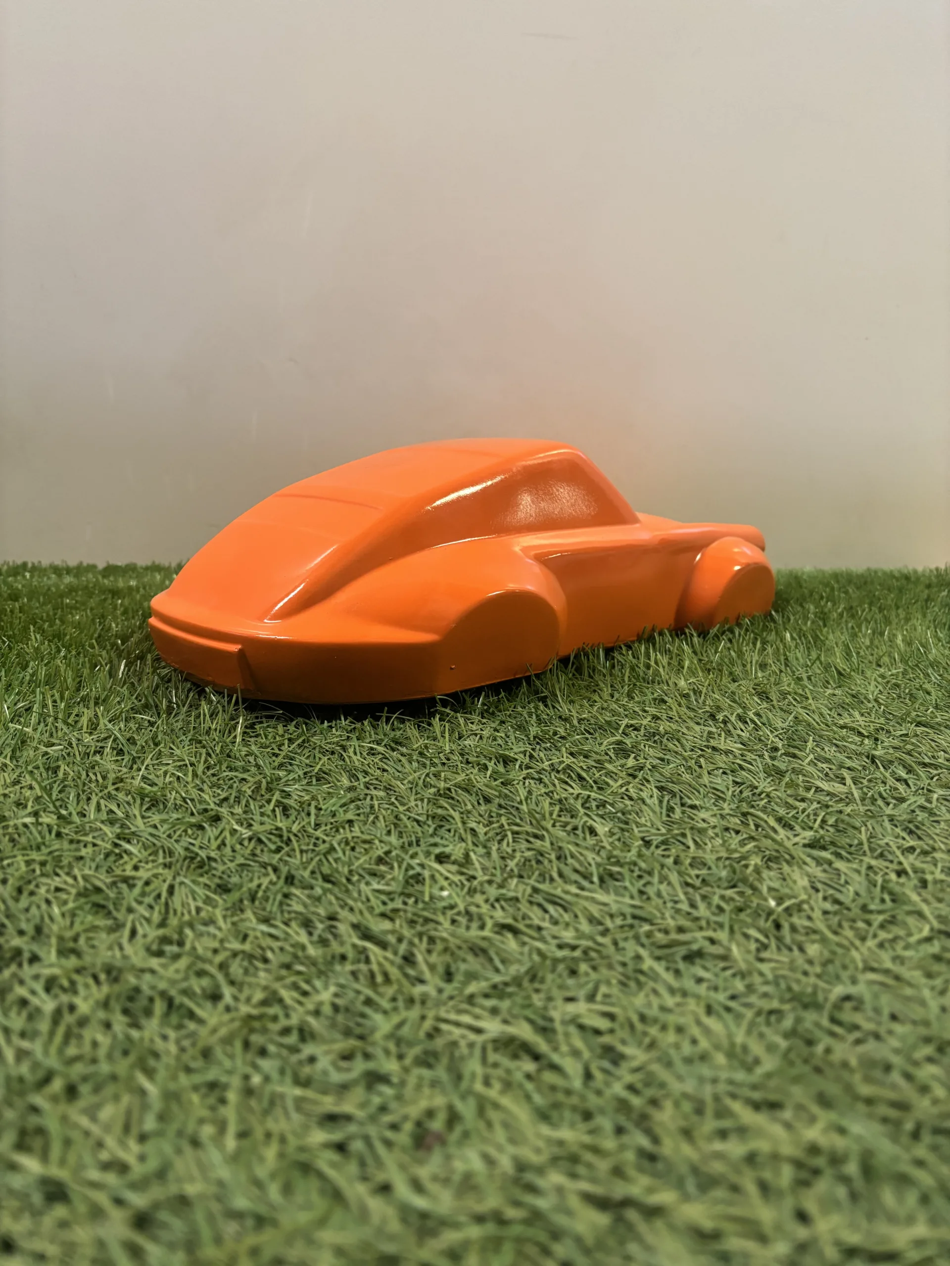 Porsche 911 Oranje achterkant