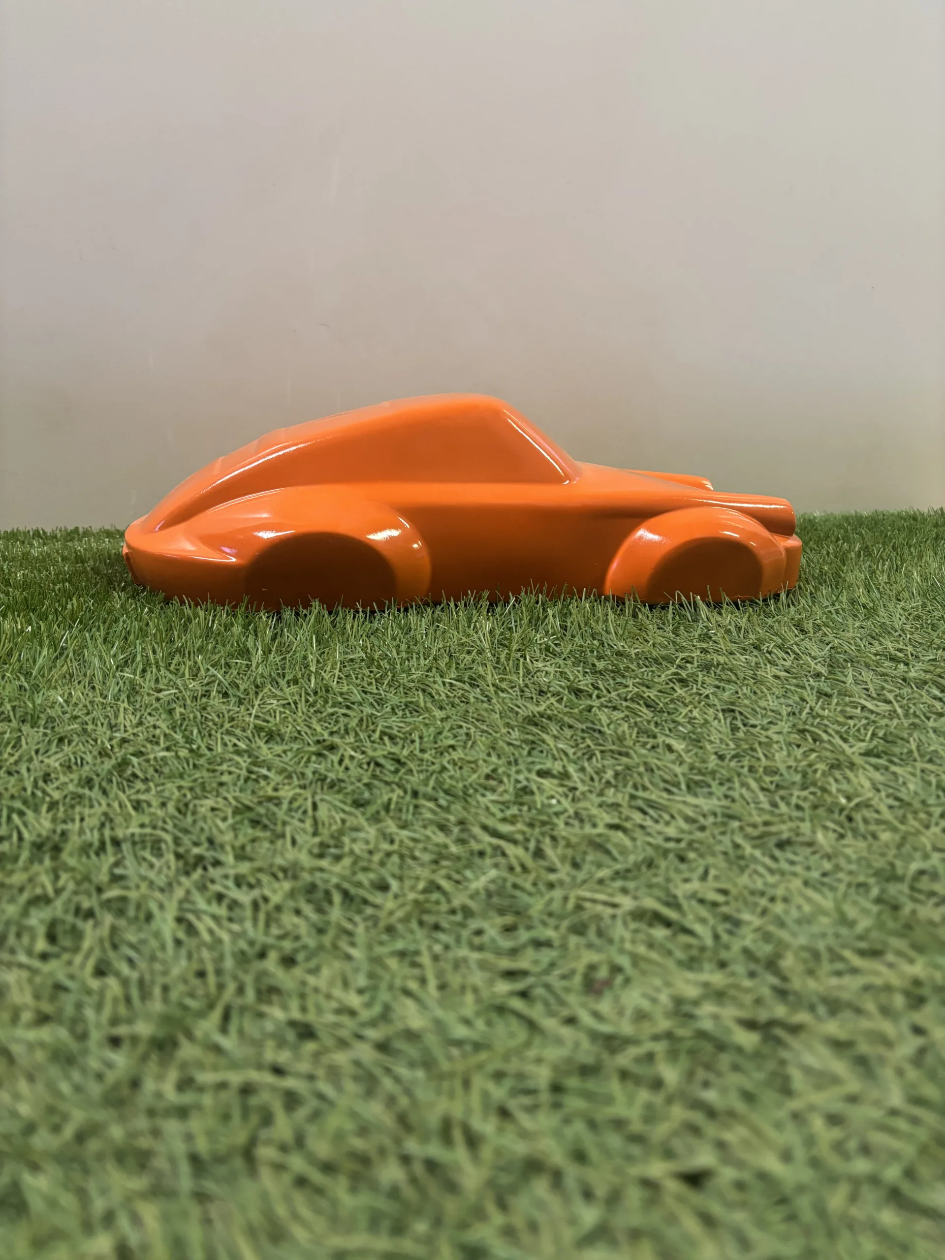 Porsche 911 Oranje zijkant