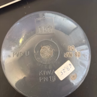 IBG PVC Eindkap Druk 90mm