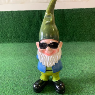 Tuinkabouter met zonnebril Groen en Blauw