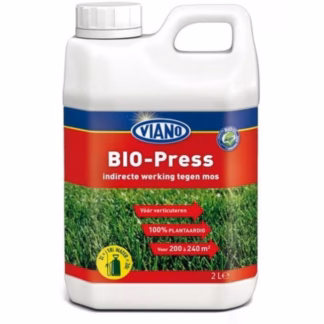 Viano BIO‑Press biologische mosbestrijder tegen mos in gazon”