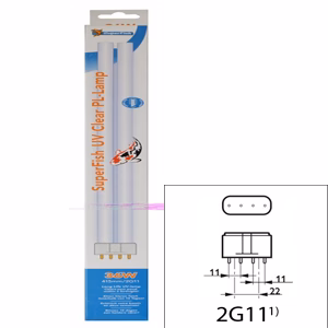 Superfish UV PL-lamp 36 Watt 415mm (2G11)